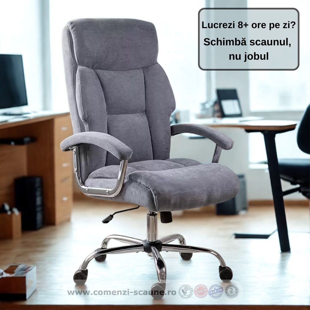 Scaun Office 709 cu arcuri – confort intensiv la birou